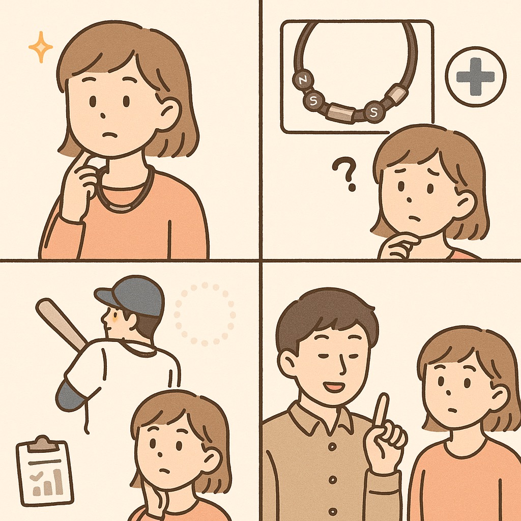 コラントッテの効果を科学的根拠で解説｜大谷翔平も着用する磁気ネックレスは本当に効くのかに関する画像