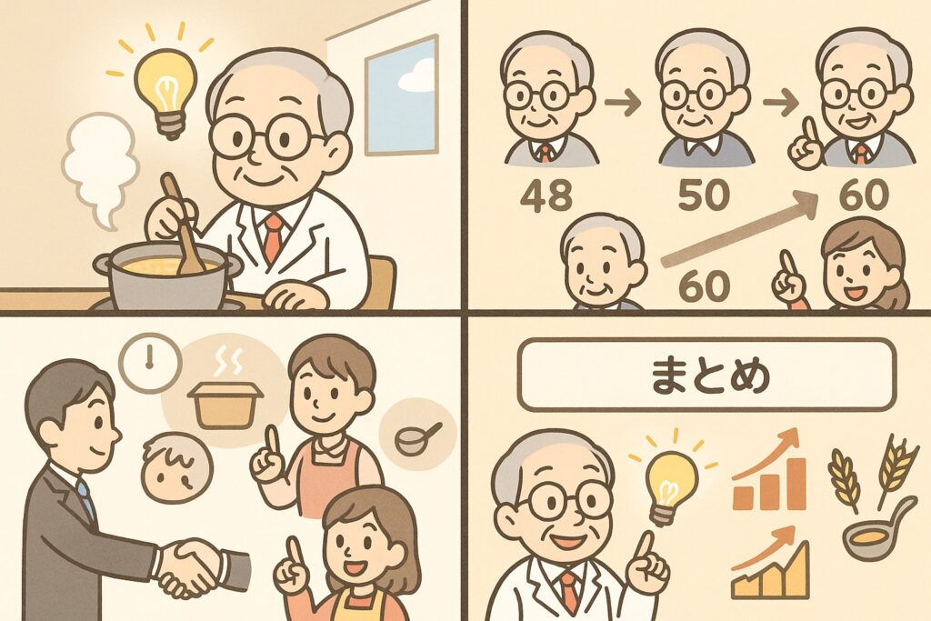 あなたの挑戦が“いま”からでも間に合う理由。安藤百福に学ぶ発想の磨き方・逆境の越え方・事業の伸ばし方に関する画像