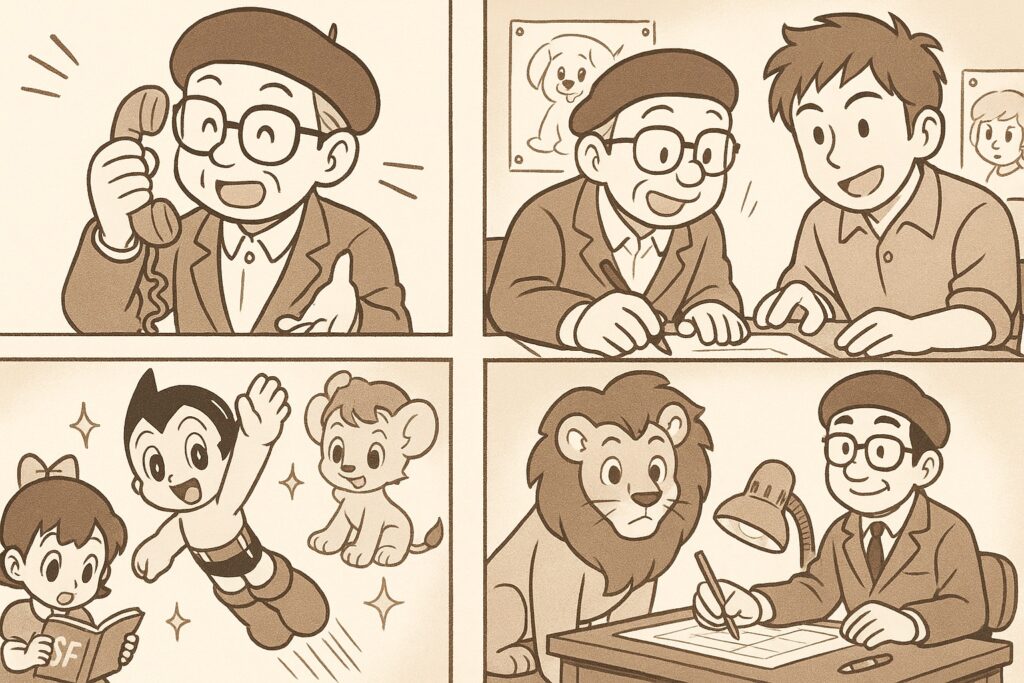 あなたが壁を越えるために｜手塚治虫の生涯と7つの名言でわかる挑戦の理由に関する画像