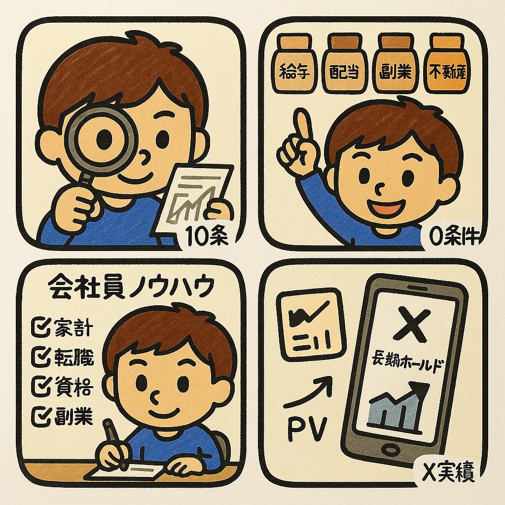あなたの資産形成を後押しする！こびと株さんと、背中を押してくれた「りっつんブログ」の魅力に関する画像