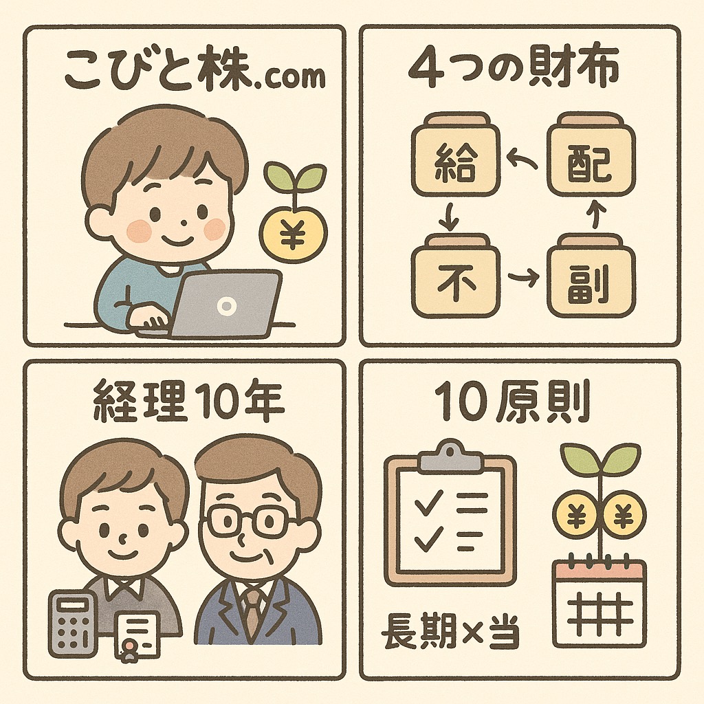 あなたの資産形成を後押しする！こびと株さんと、背中を押してくれた「りっつんブログ」の魅力に関する画像