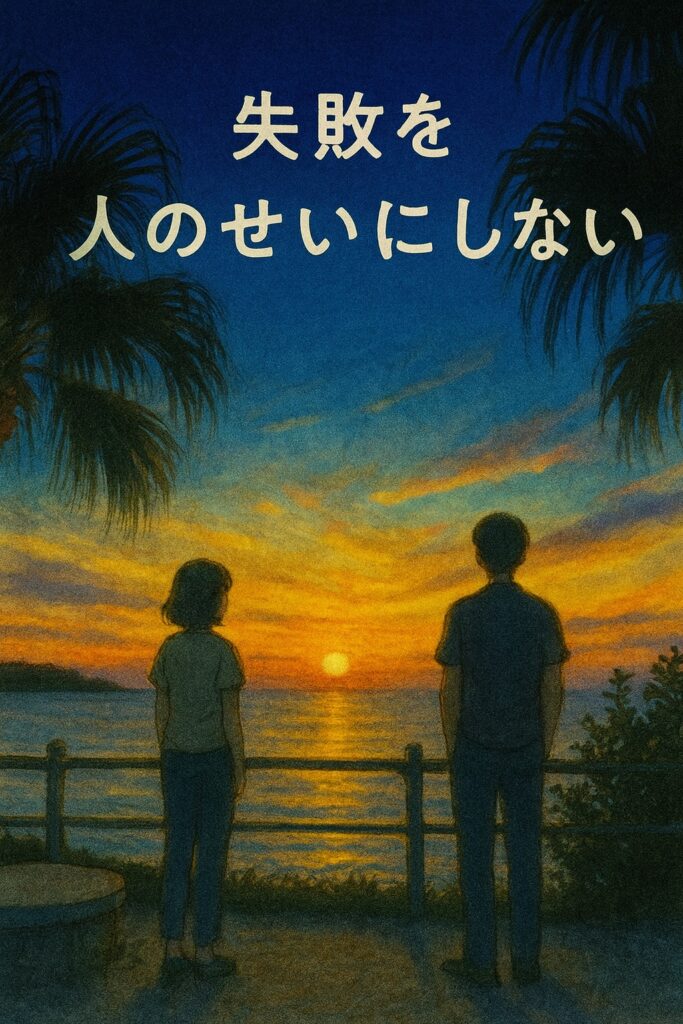 【悩み解決】誰かのせいにしてしまう自分へ。前向きに生きるための「原因自分論」に関する画像