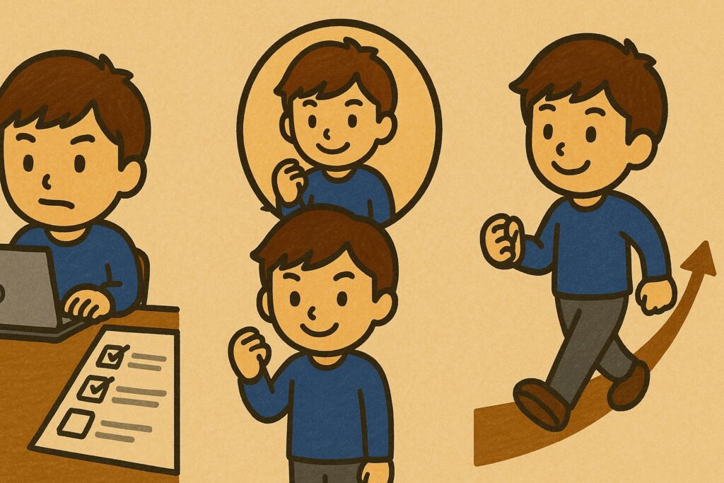 【未経験28歳の挑戦】HTML・CSSを学び始めた理由｜会社に頼らず生きる“稼ぐ力”を育てるに関する画像