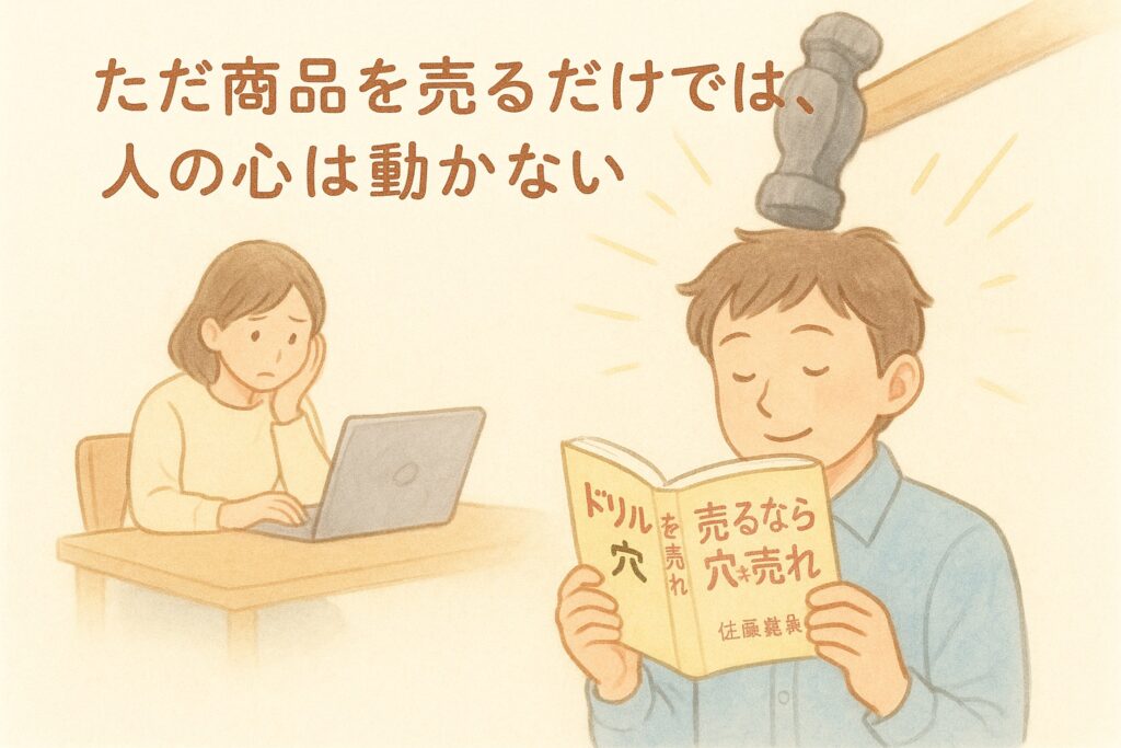 「ドリルを売るなら穴を売れ」から学んだ、人の心を動かす“本当の価値”とはに関する画像