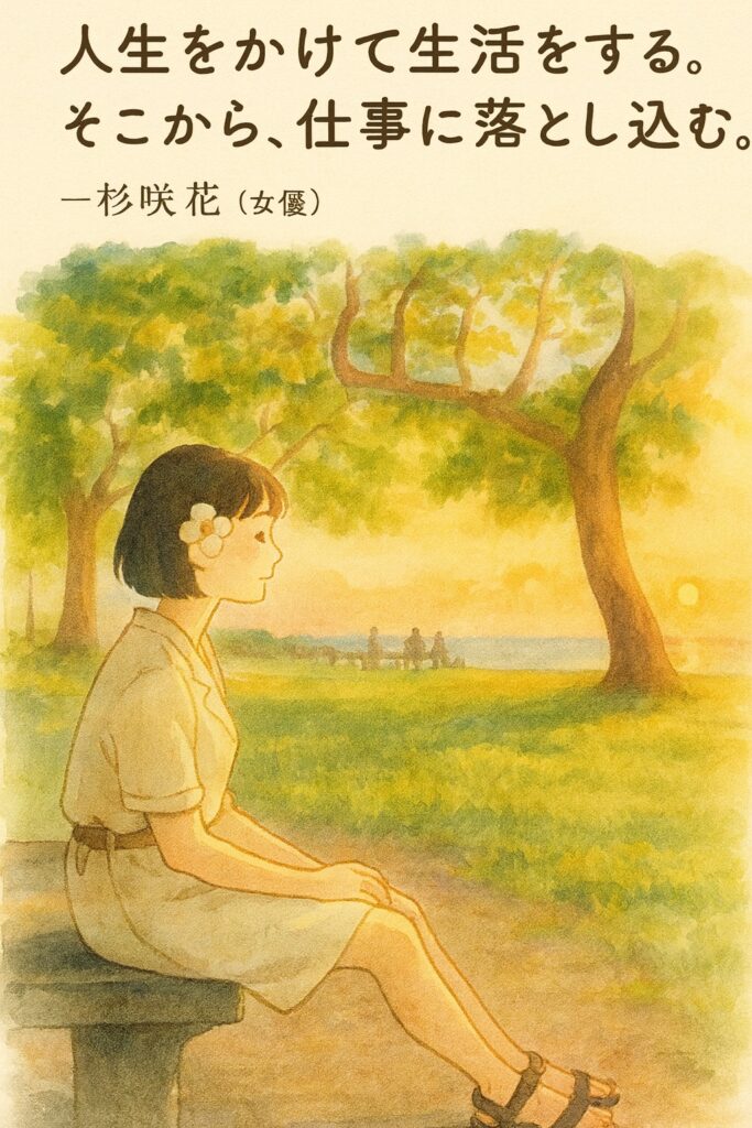 【心に響く言葉】杉咲花が教えてくれる「人・食・生き方」の哲学に関する画像