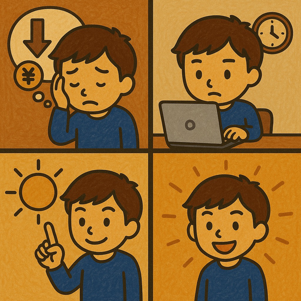 【未経験28歳の挑戦】HTML・CSSを学び始めた理由｜会社に頼らず生きる“稼ぐ力”を育てるに関する画像