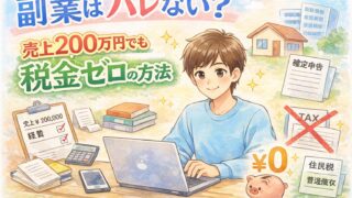 副業が会社にバレない住民税の対策