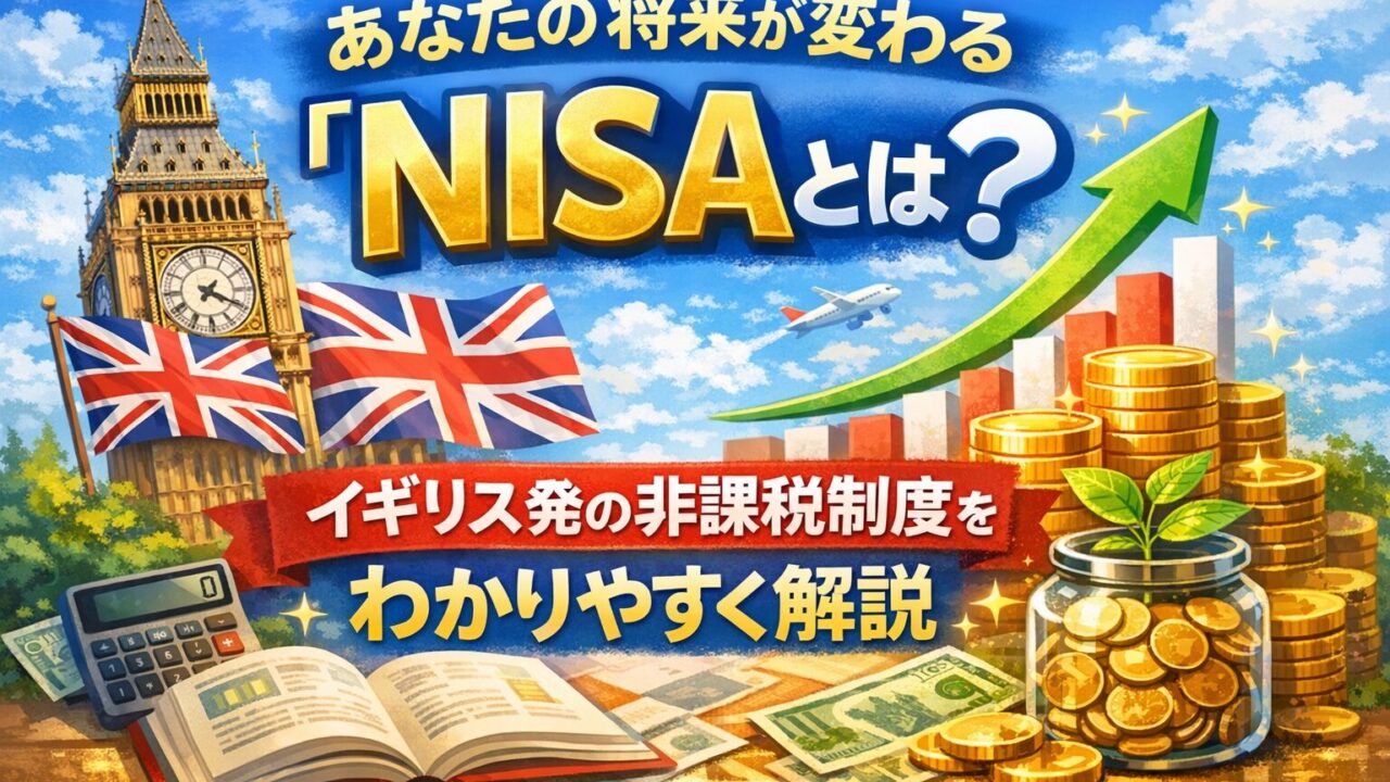 NISAで資産運用を始める若者のイメージ