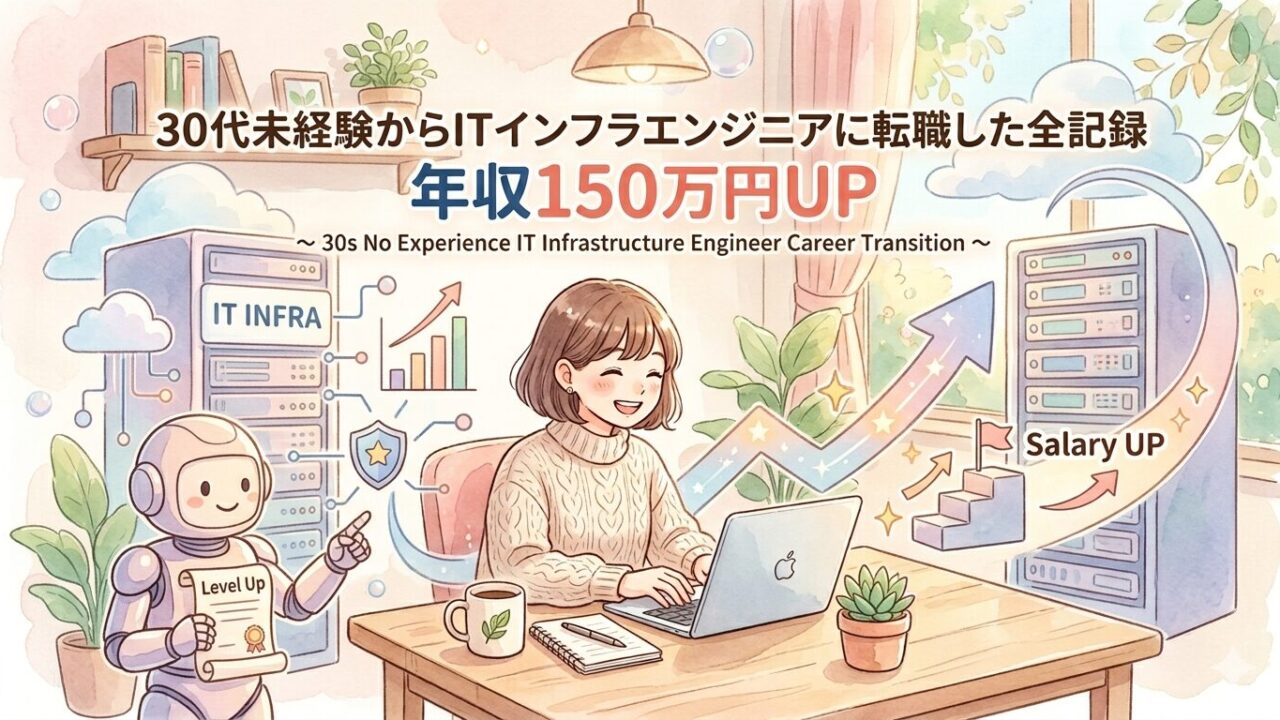 30代未経験からITインフラエンジニアに転職した全記録
