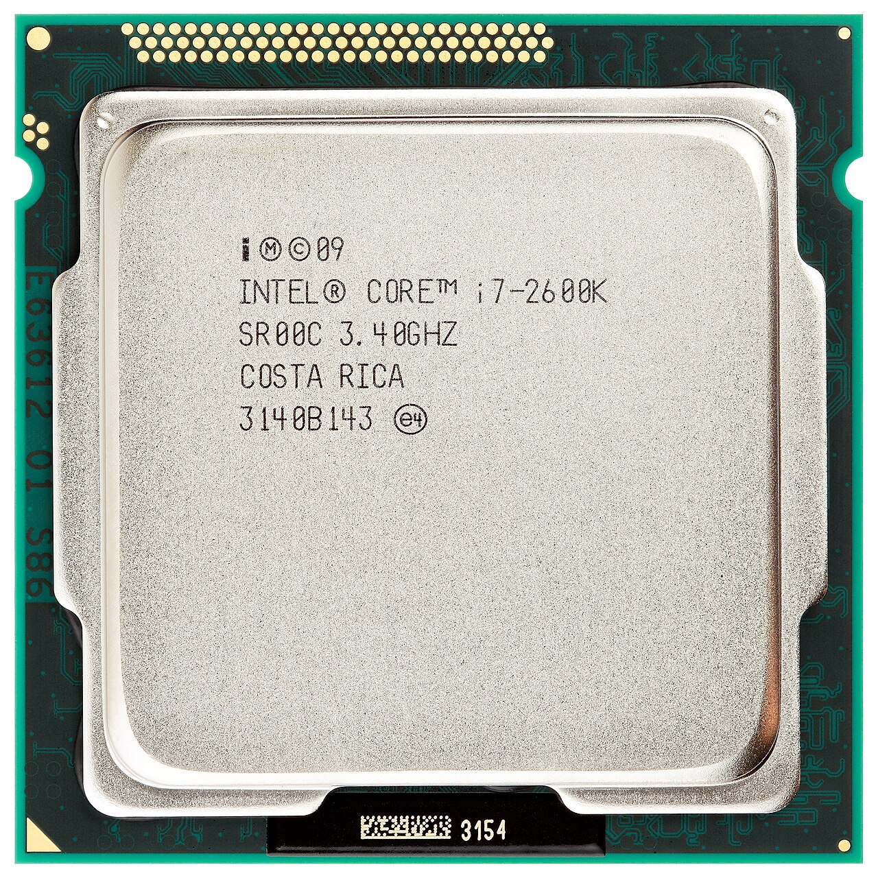 CPU(Intel Core i7)の写真